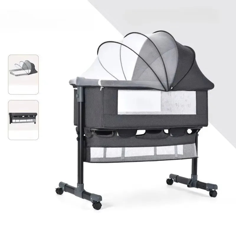 Portable Nursery Bed with Mosquito Net