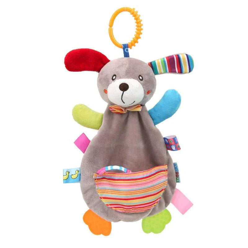 Soft Animal Rattle Toy