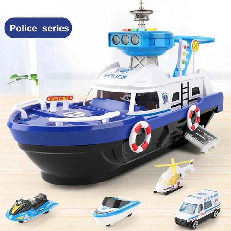 Big Simulation Track Boat Toy