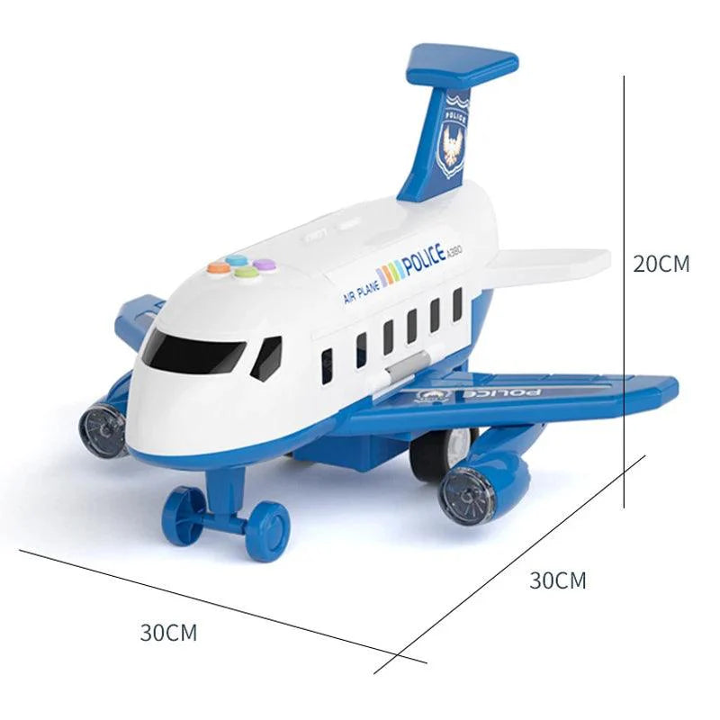 Inertia Airplane Toy with Lights