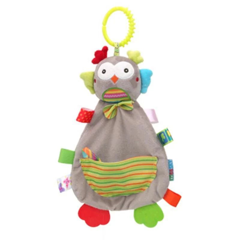 Soft Animal Rattle Toy