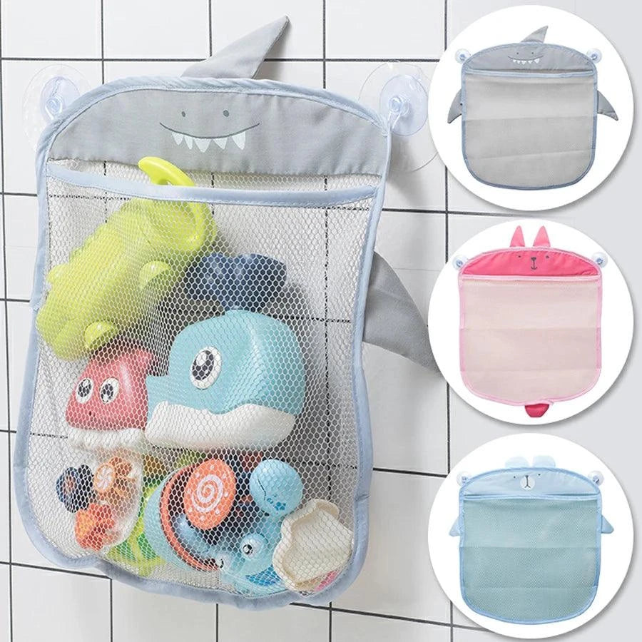 Cute Animal Bath Toy Storage