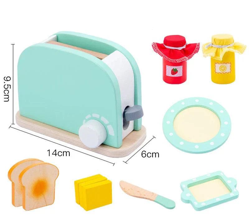 Wooden Kids Kitchen Play Set