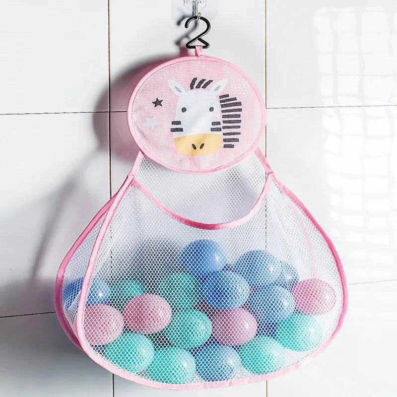 Cute Animal Bath Toy Storage