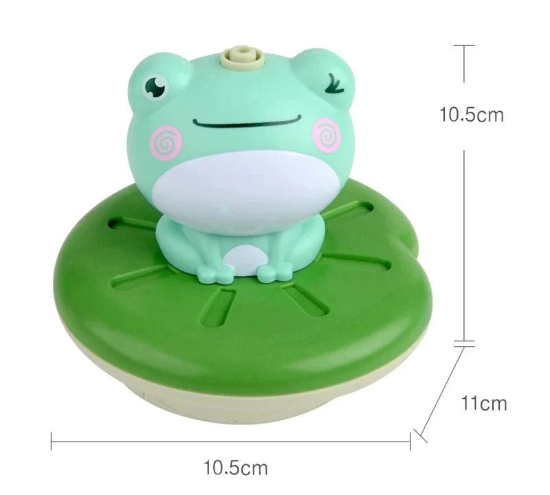 Electric Frog Bath Sprinkler