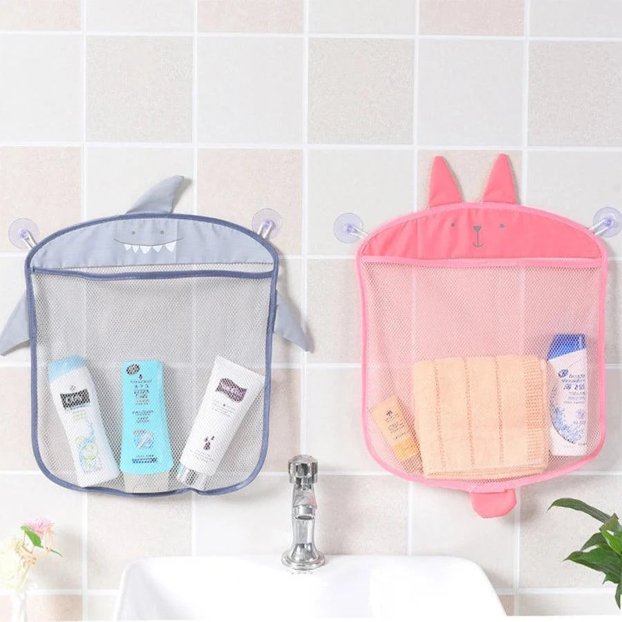 Cute Animal Bath Toy Storage