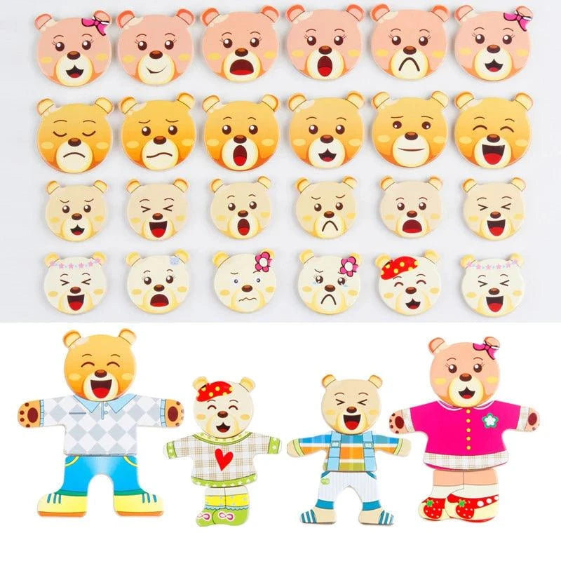 Little Bear Dressing Puzzle