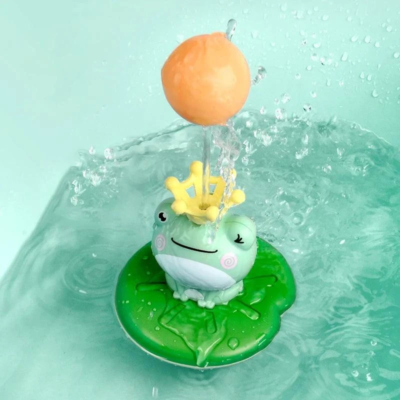 Electric Frog Bath Sprinkler