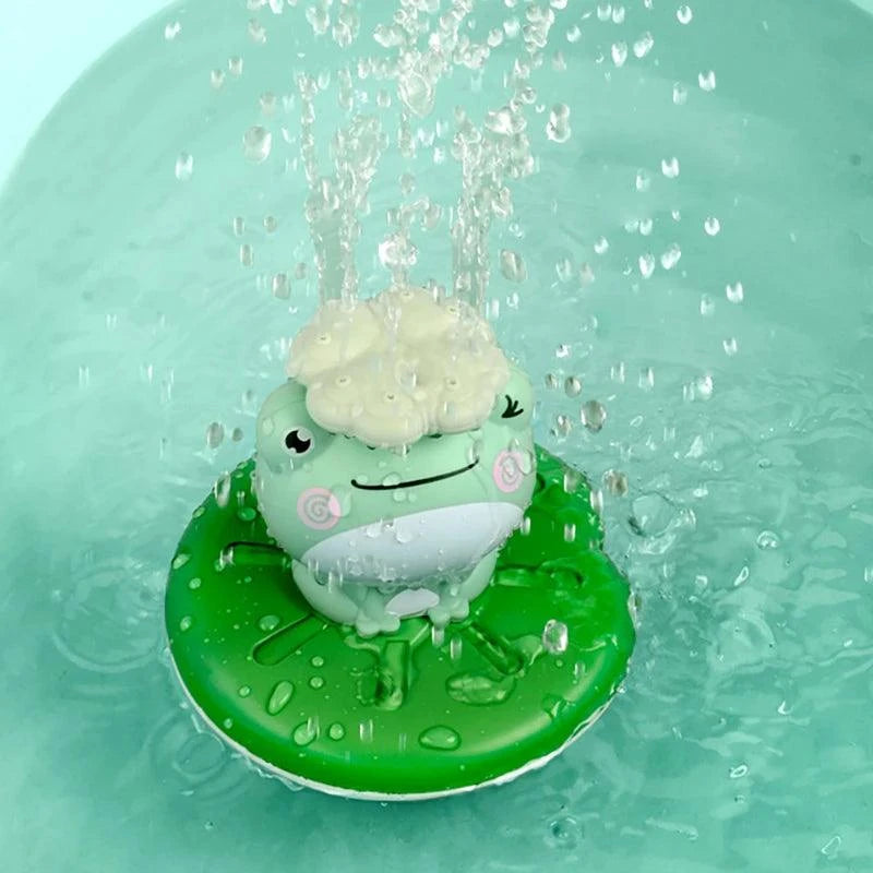 Electric Frog Bath Sprinkler