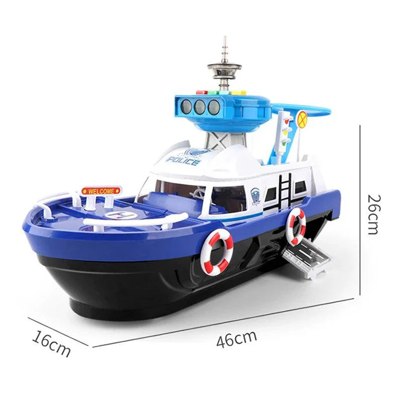 Big Simulation Track Boat Toy