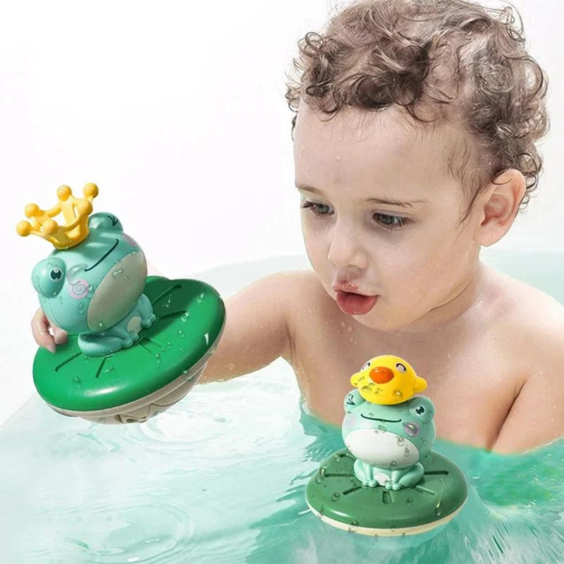 Electric Frog Bath Sprinkler