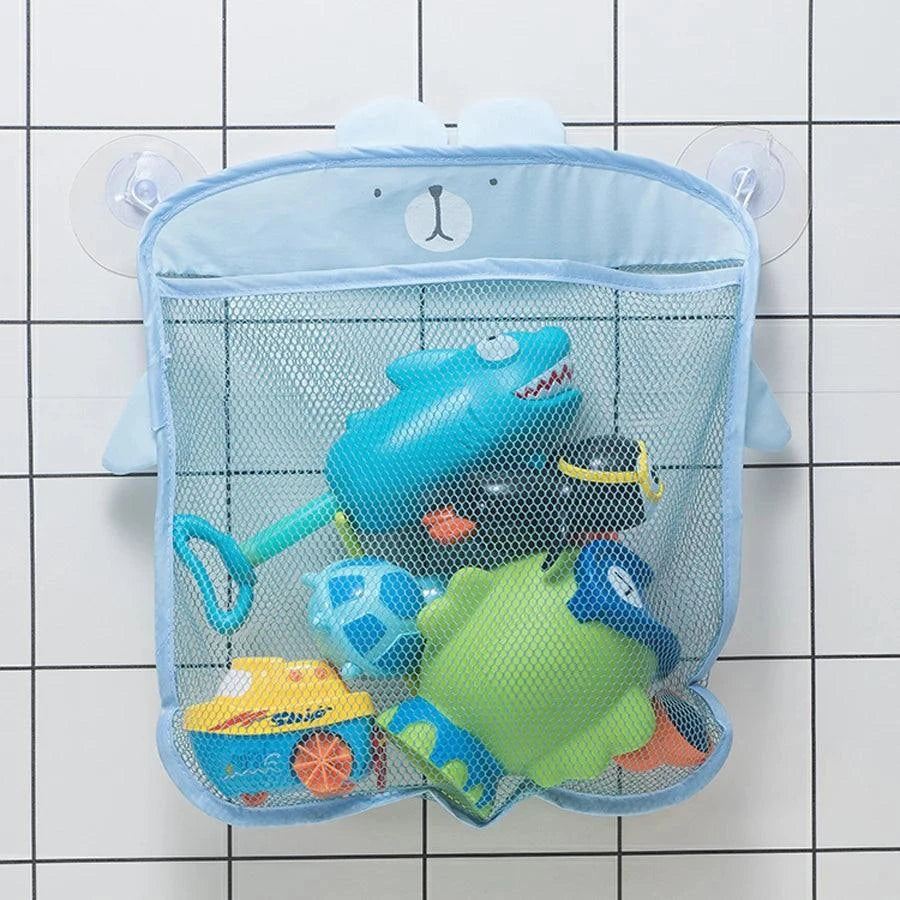 Cute Animal Bath Toy Storage