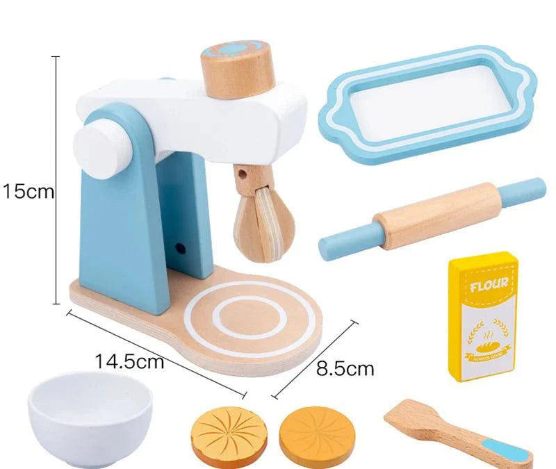 Wooden Kids Kitchen Play Set