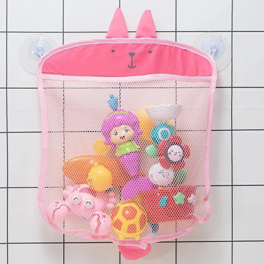 Cute Animal Bath Toy Storage