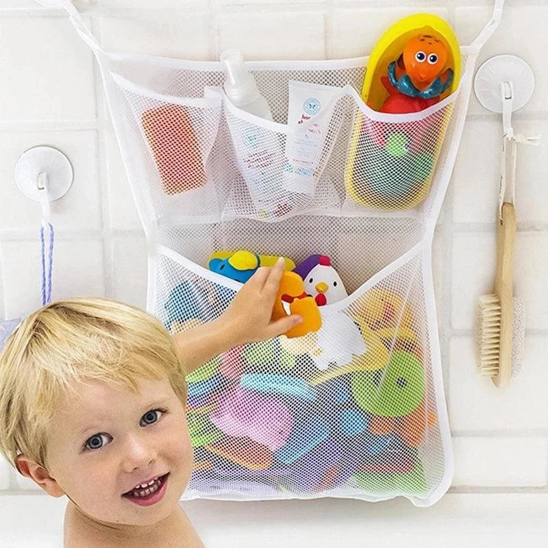 Cute Animal Bath Toy Storage