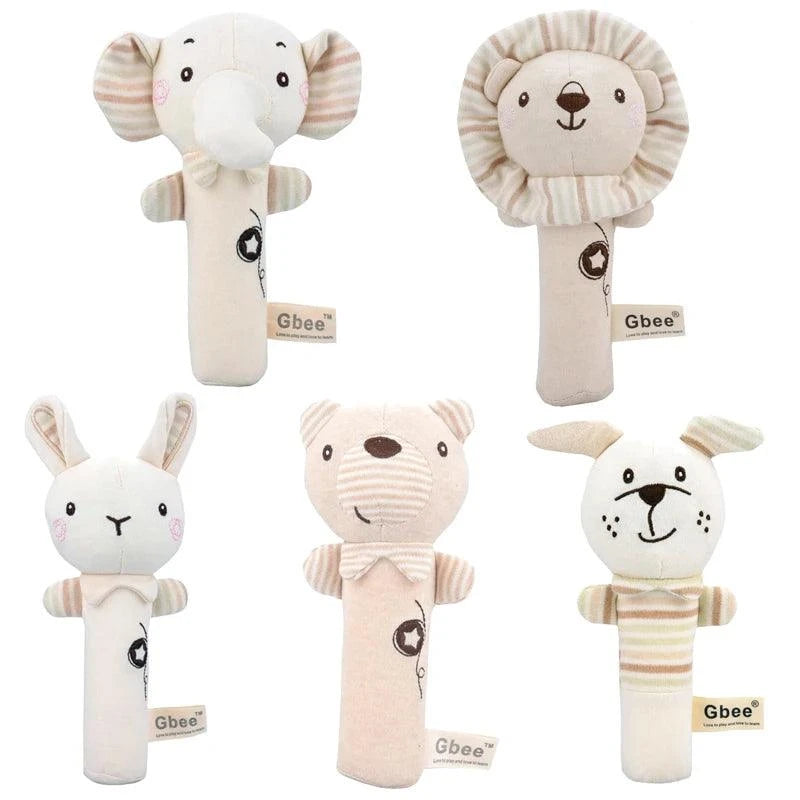 Plush Baby Rattle Toy