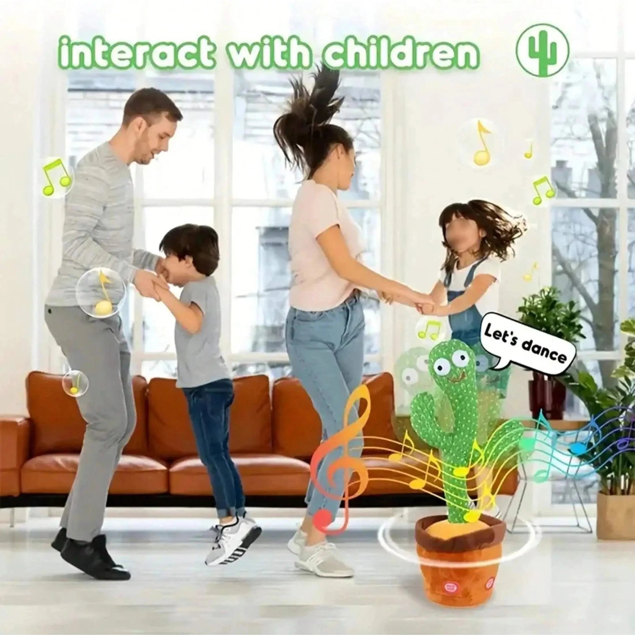 Dancing Talking Cactus Toy