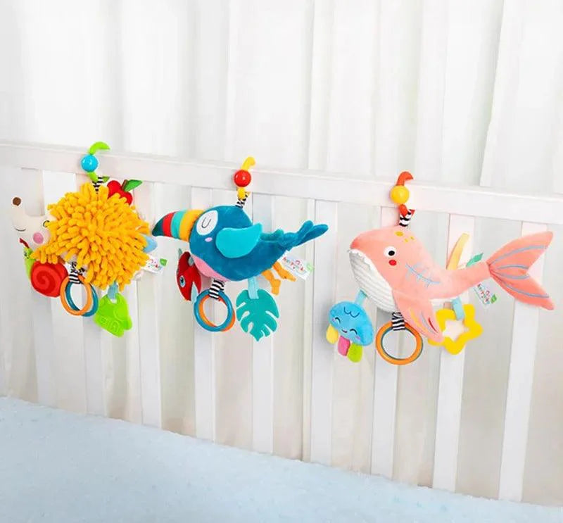 Soft Hanging Rattle Toy Set