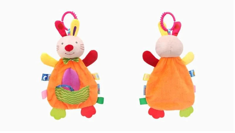 Soft Animal Rattle Toy