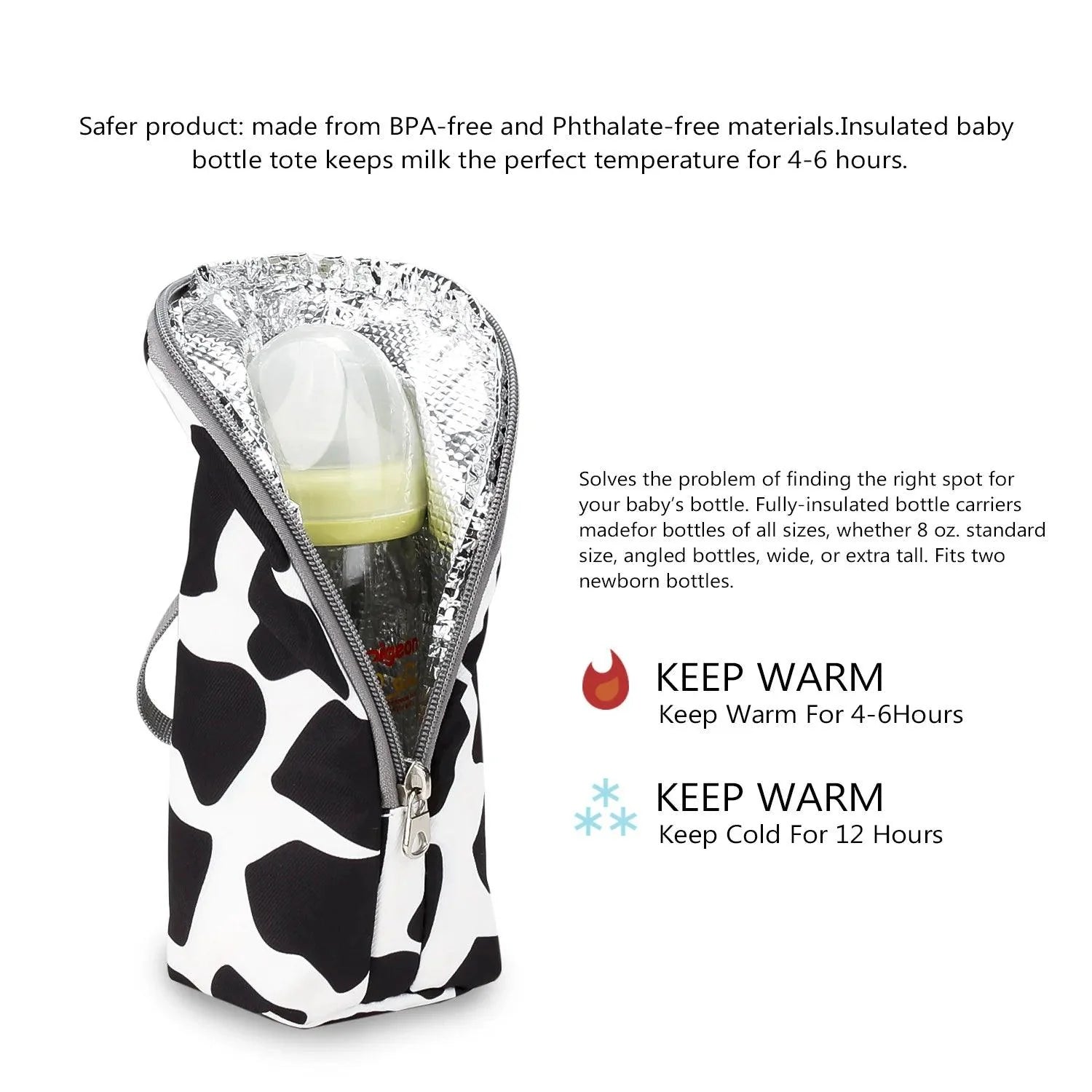 Portable Baby Bottle Warmer Bag