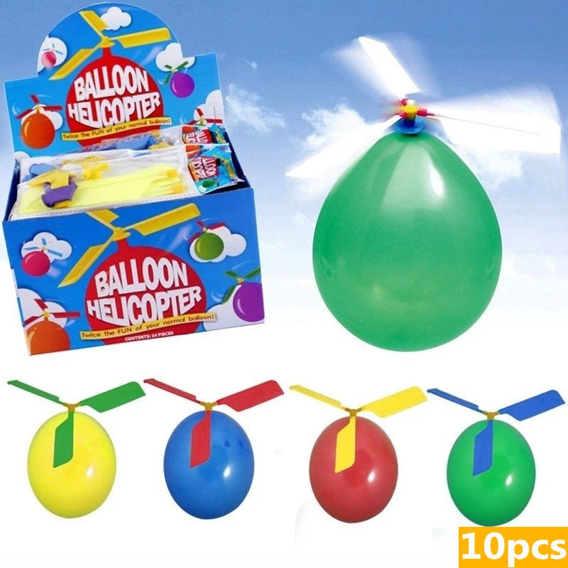 Helicopter Balloon Toy