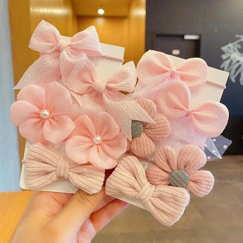 Sweet Bow Flower Hairbands