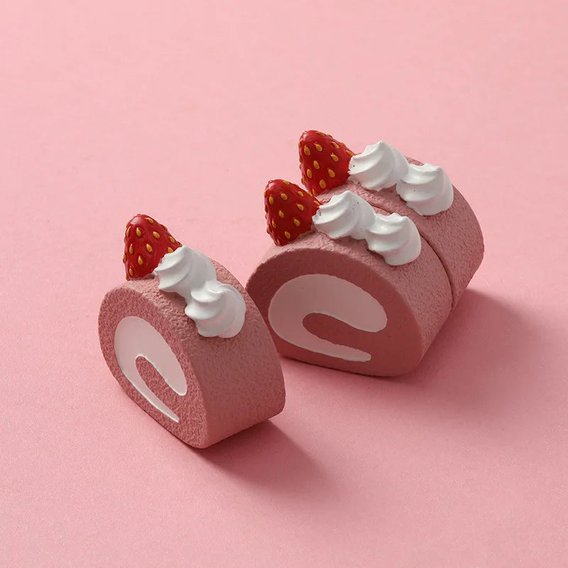 Cake Roll Magnet Decoration