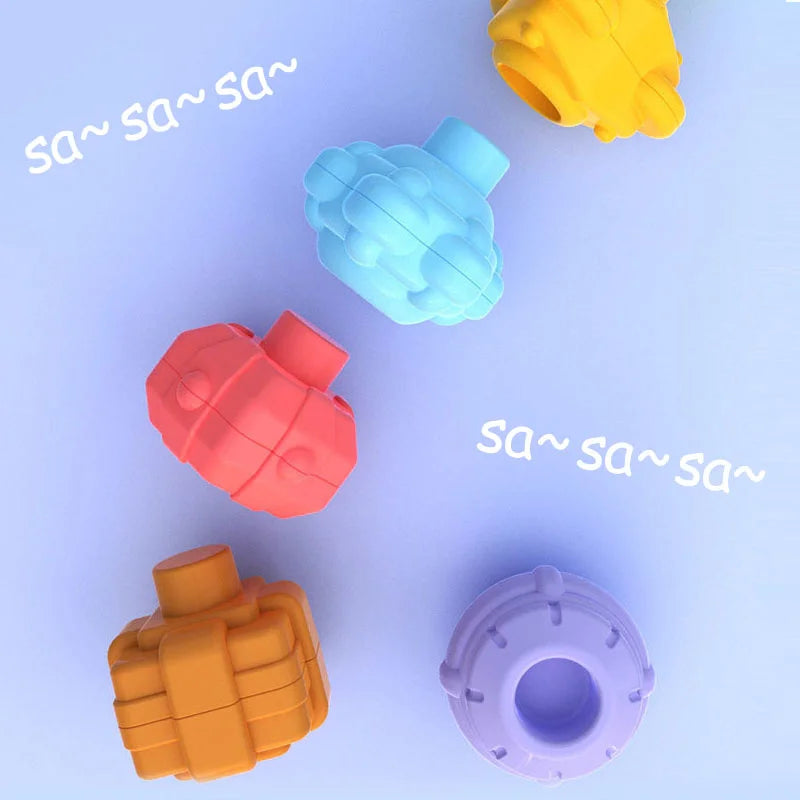 Colorful Shape Sorting Blocks