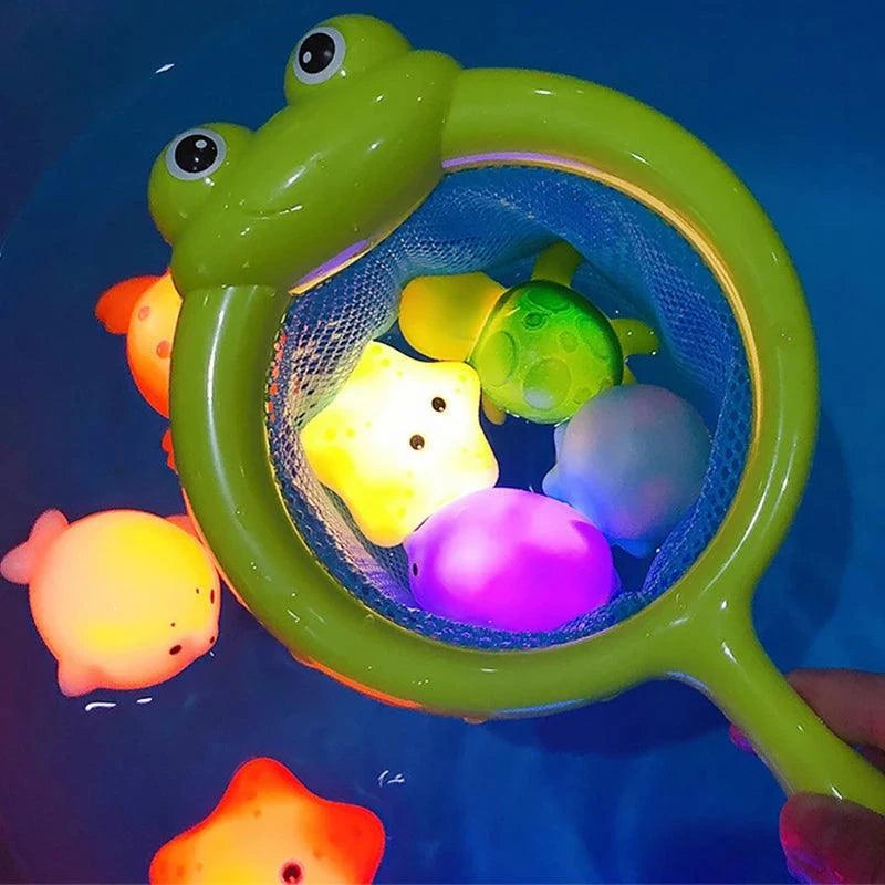 Glowing Frog Bath Toy