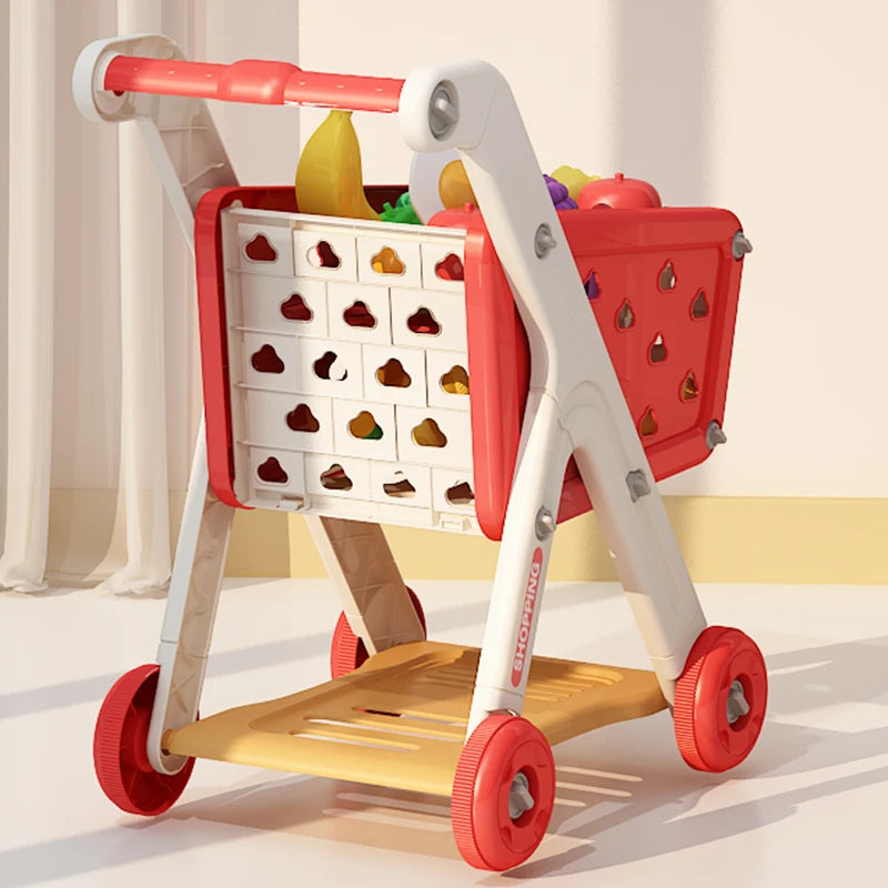 Mini Shopping Cart Toy Set