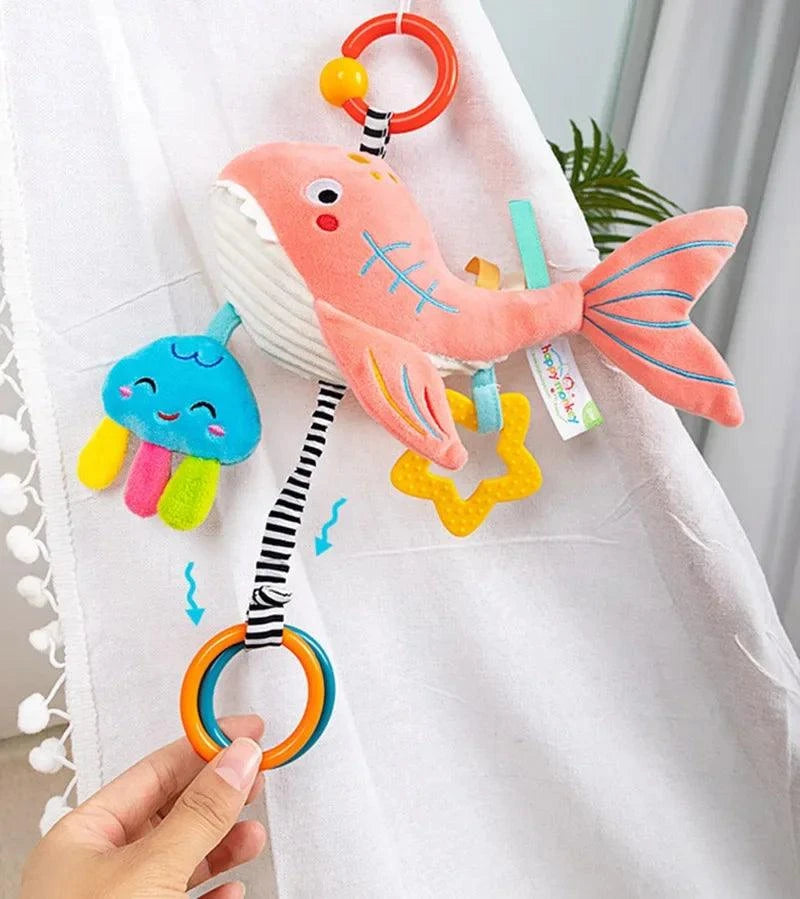 Soft Hanging Rattle Toy Set