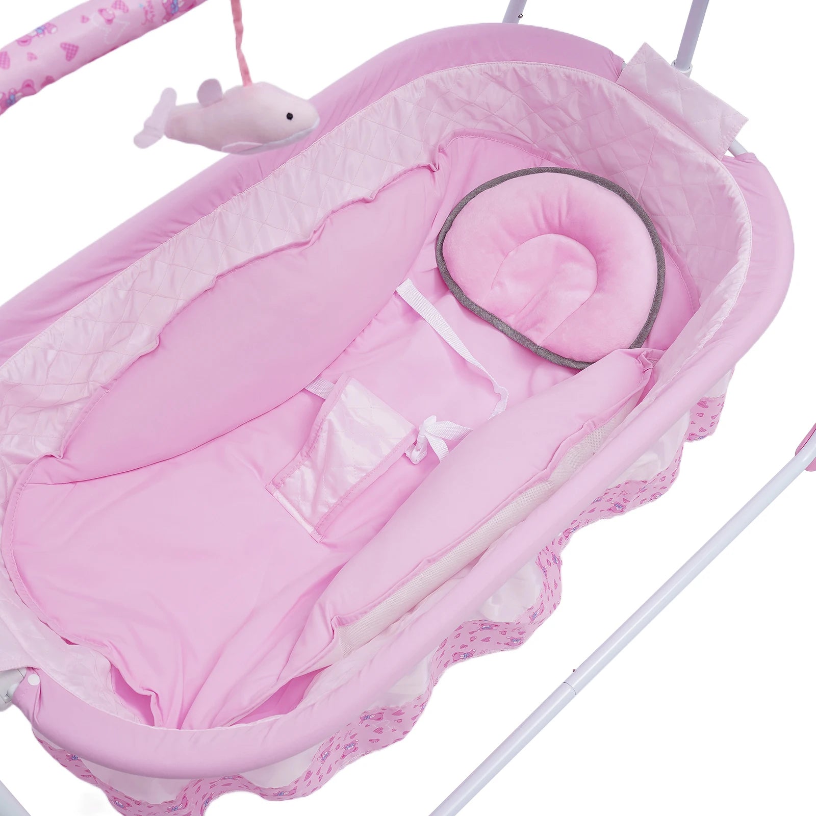 5-Speed Electric Baby Cradle