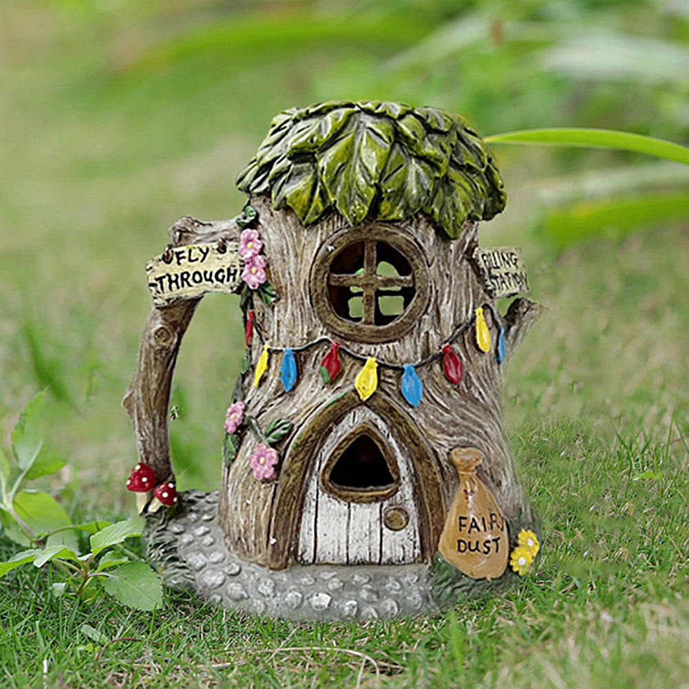 Solar Fairy House Garden Light