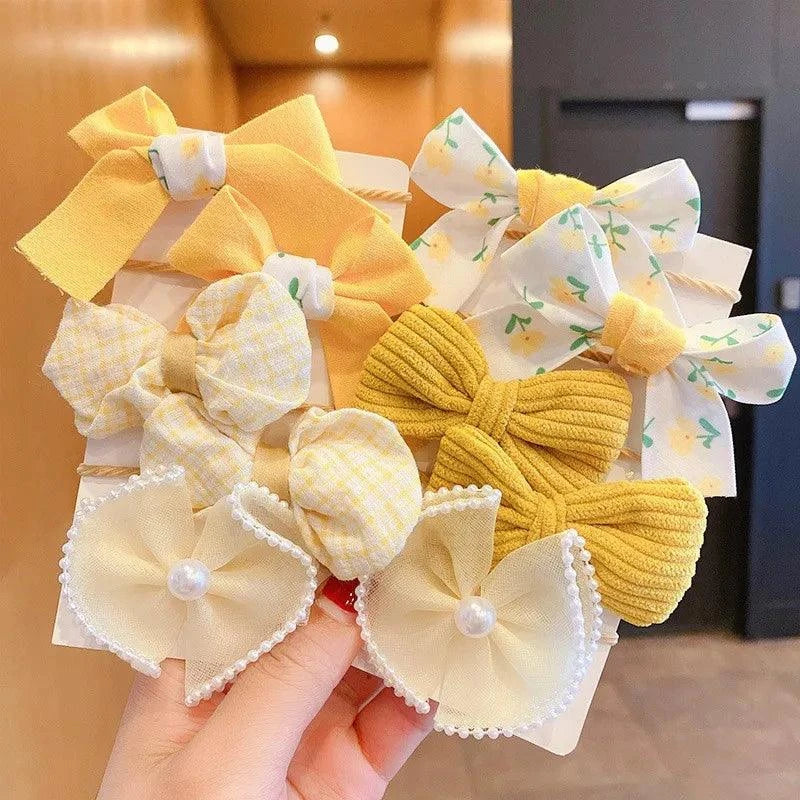 Sweet Bow Flower Hairbands