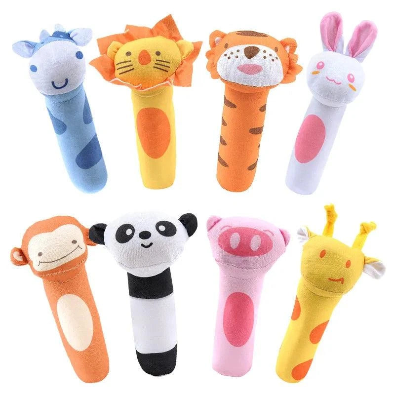 Plush Baby Rattle Toy