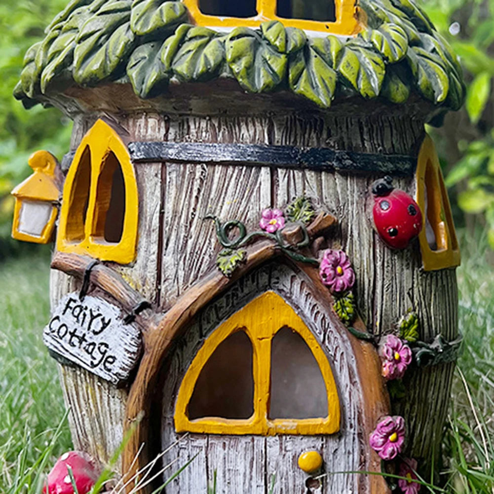 Solar Fairy House Garden Light