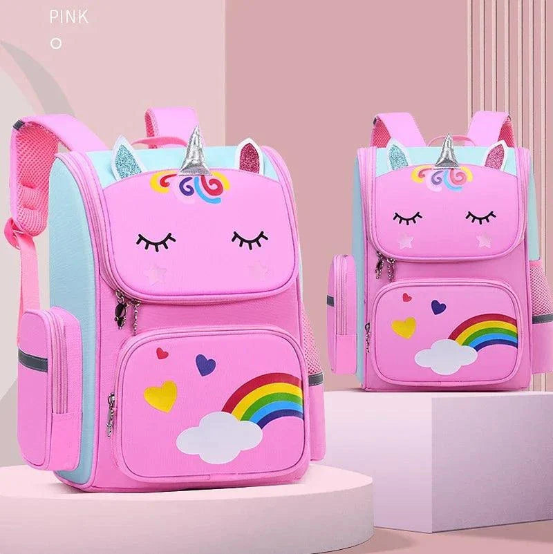 Unicorn Rainbow School Backpack