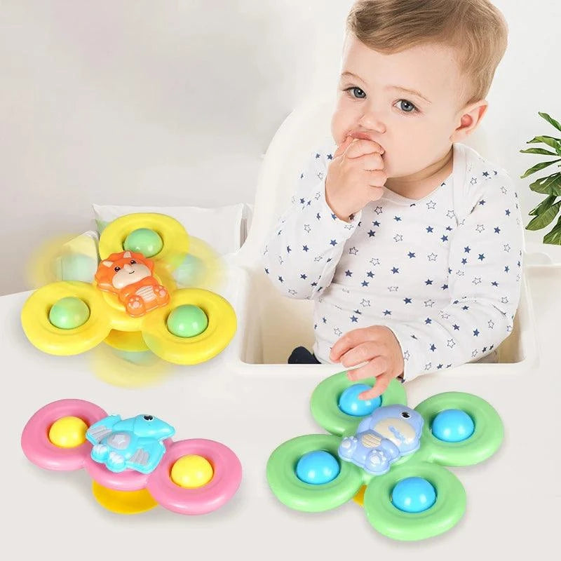 Cartoon Sea Animal Bath Spinners