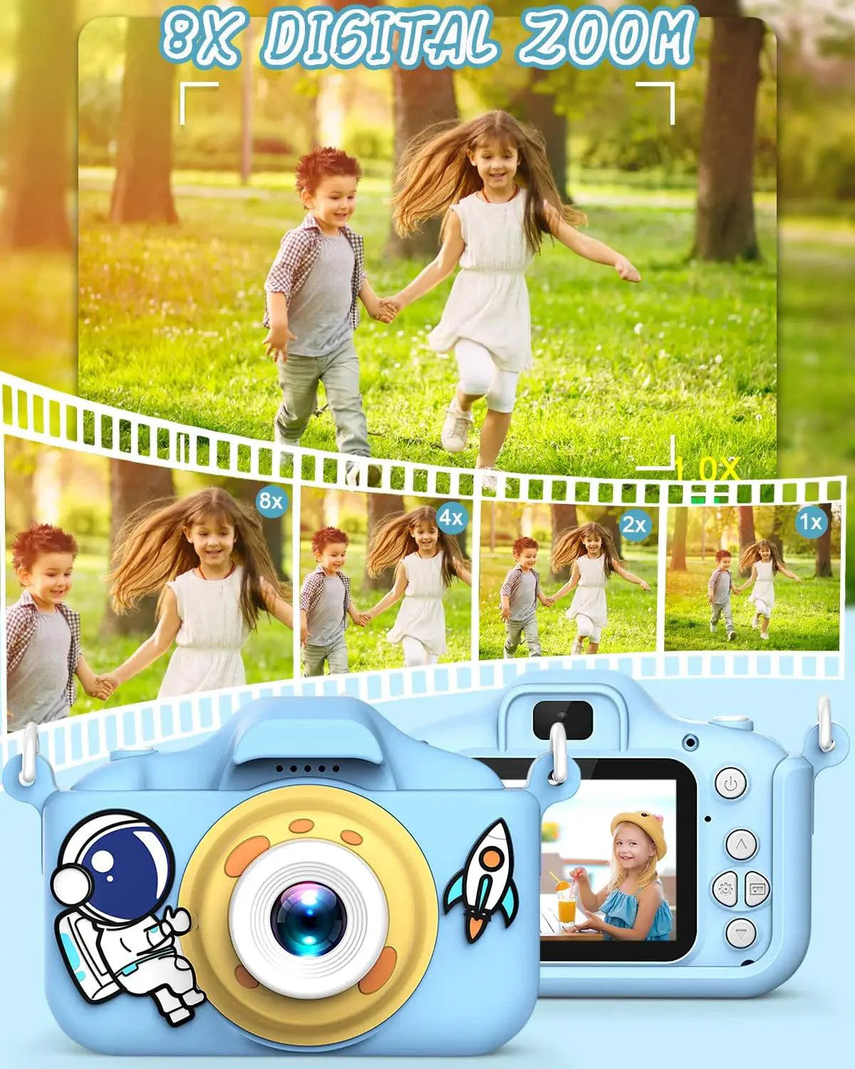 Cartoon Kids Digital Selfie Camera