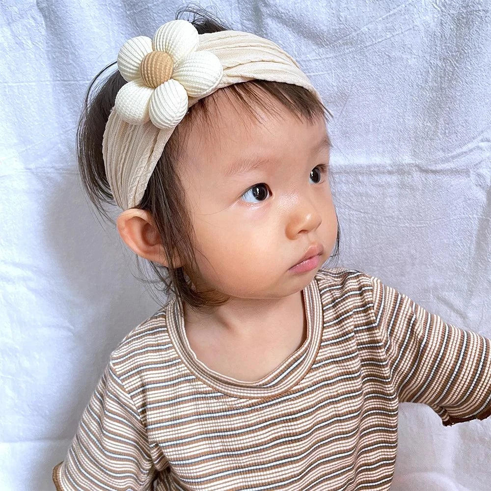 Flower Nylon Baby Headband