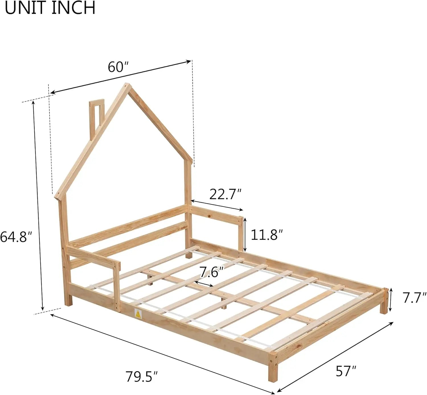 Kids House Bed Frame