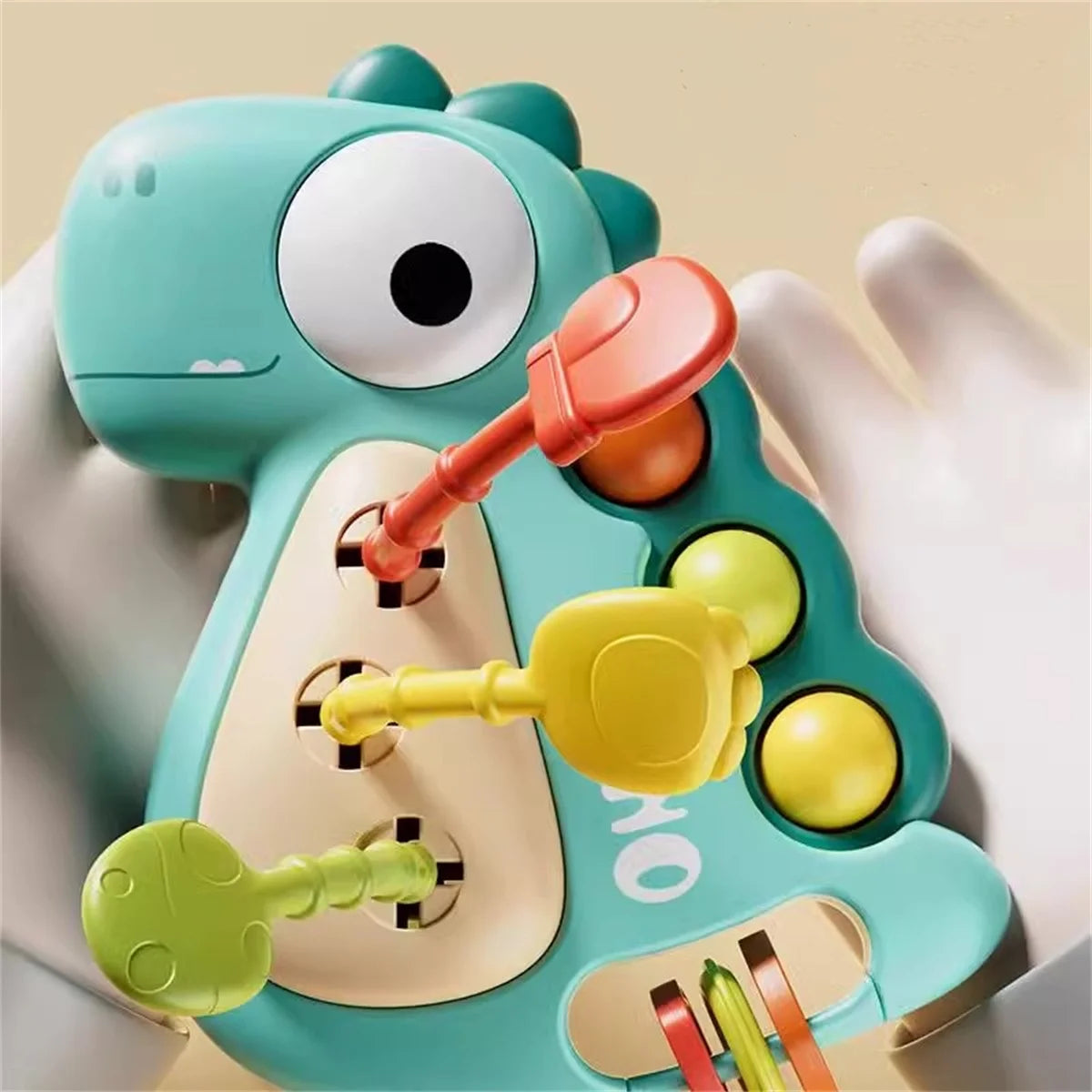 Baby Puzzle Finger Pull Toy