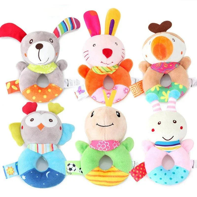 Plush Baby Rattle Toy