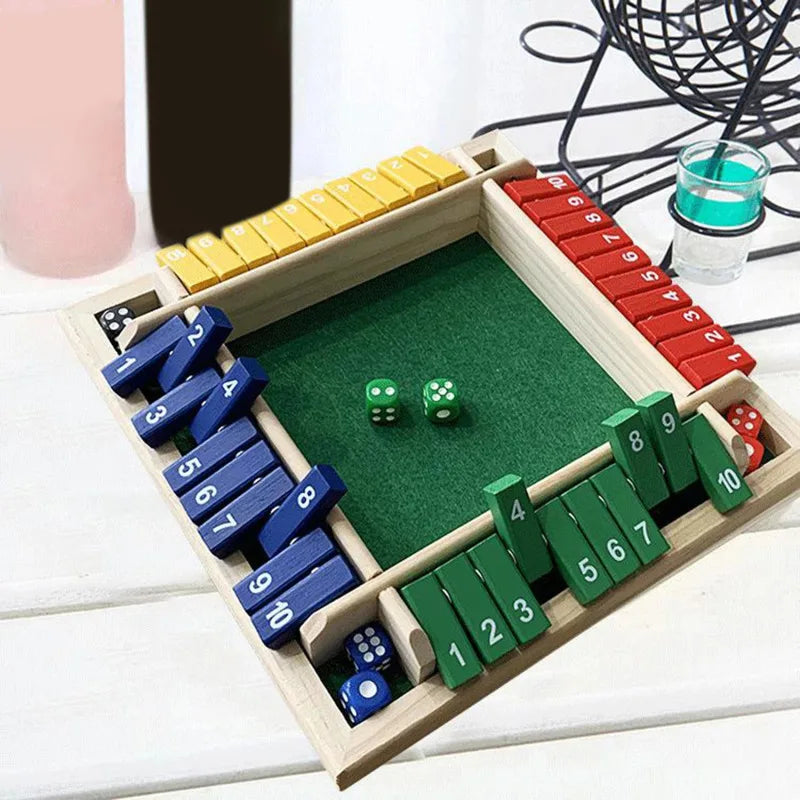 Deluxe Four-Sided Shut The Box