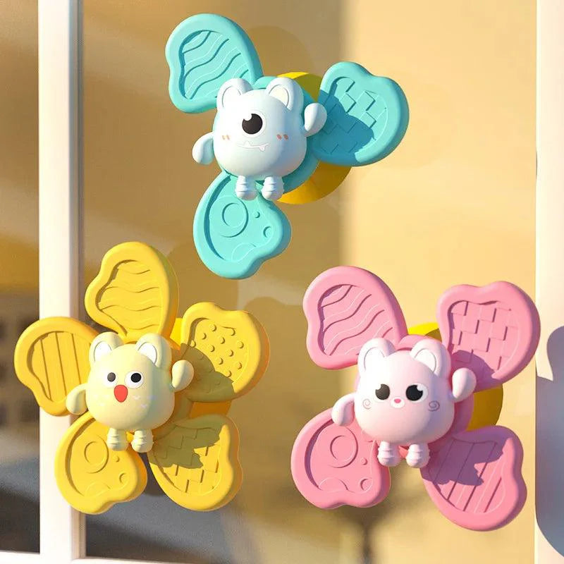 Cartoon Sea Animal Bath Spinners