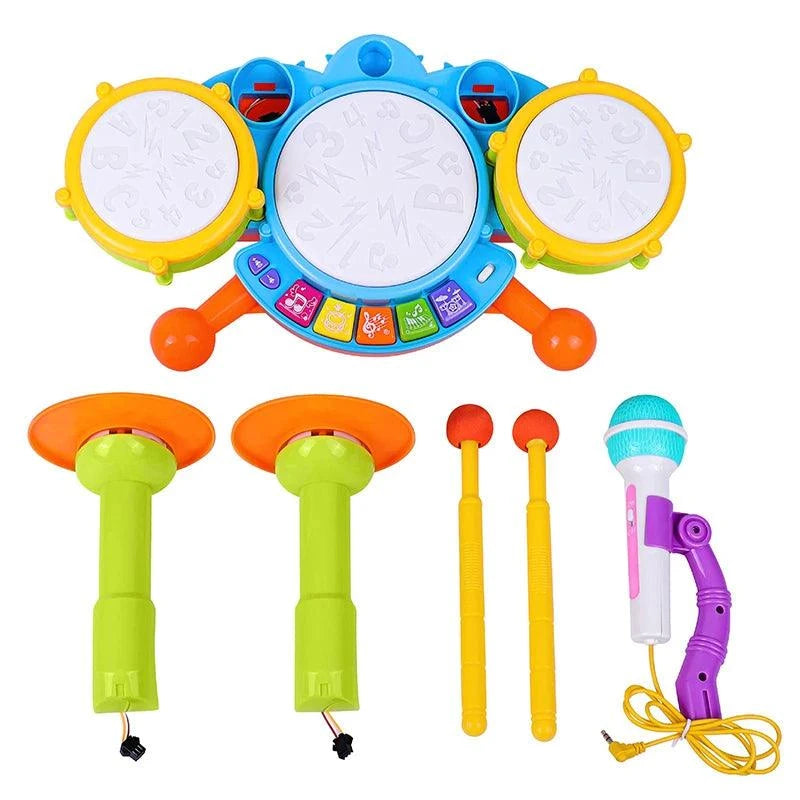 Musical Drum Set for Toddlers