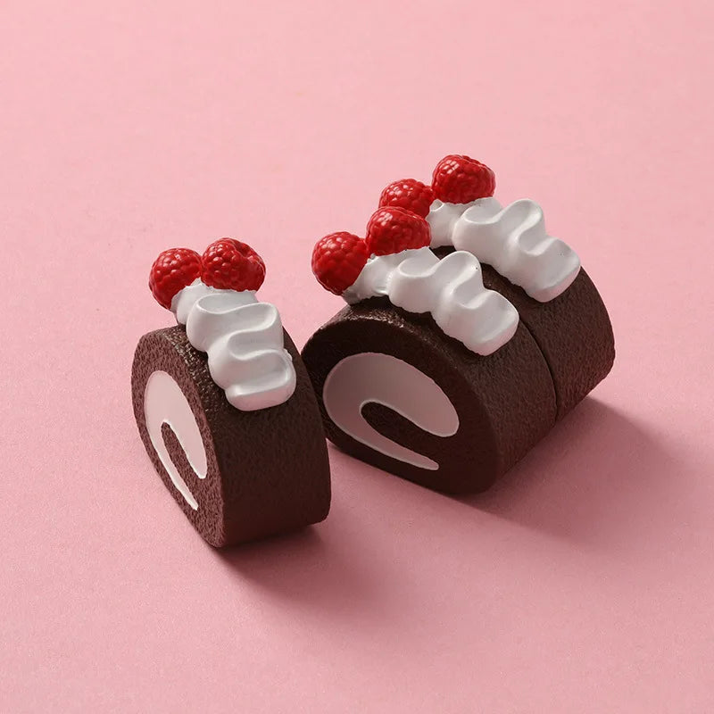 Cake Roll Magnet Decoration