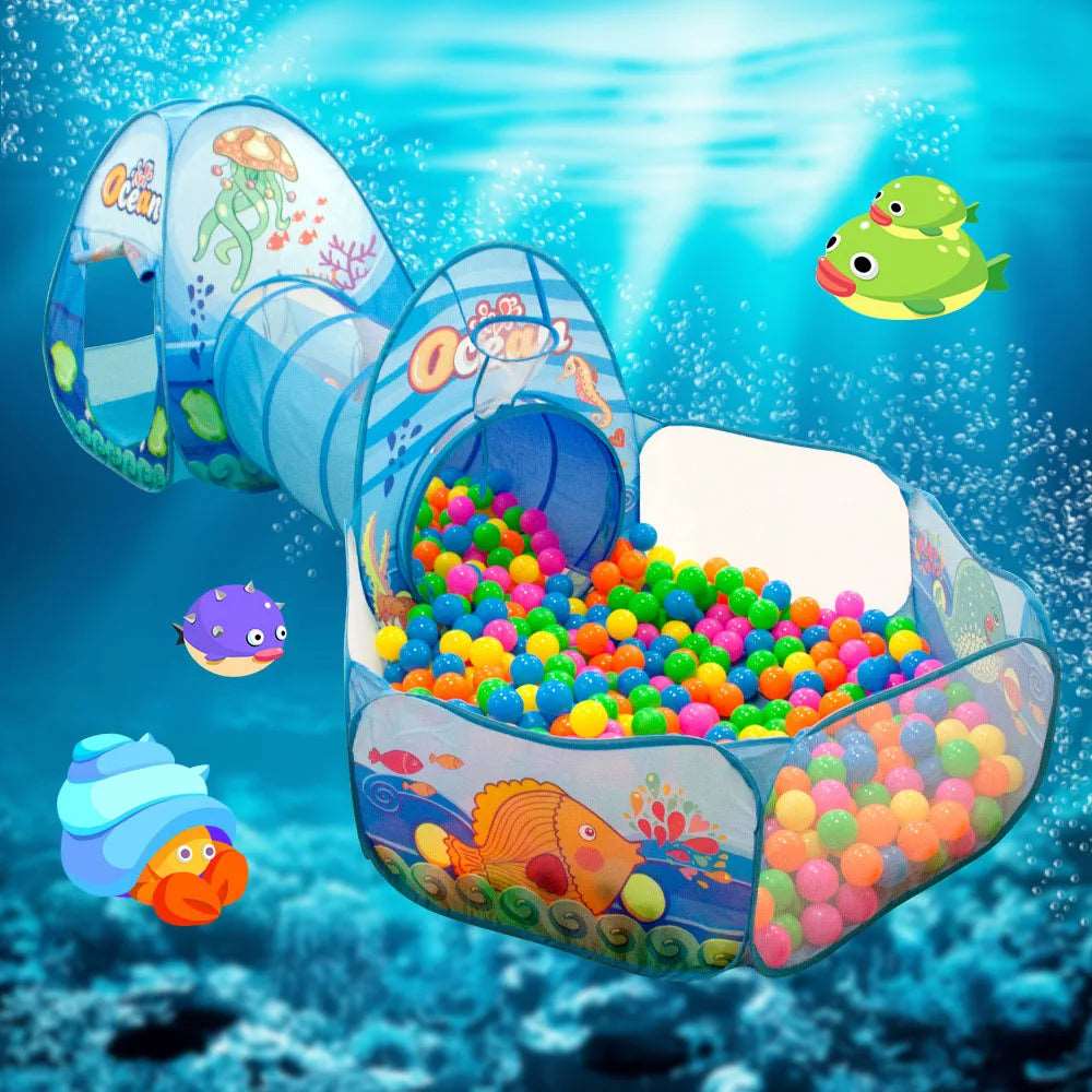 3-in-1 Kids Ball Pit Set