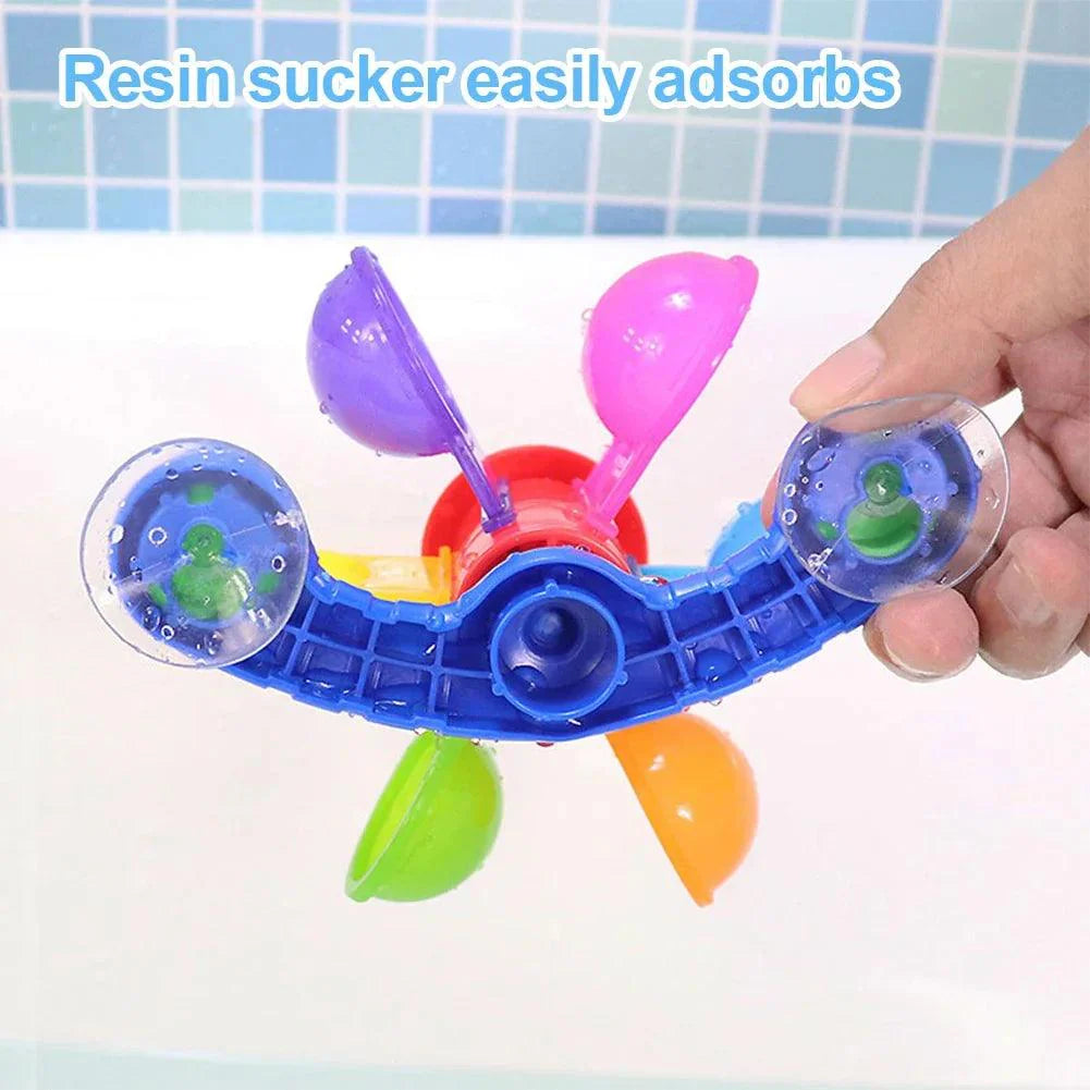 Colorful Water Wheel Bath Toy