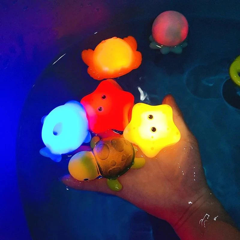 Glowing Frog Bath Toy